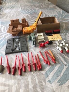 GI Joe Miscellaneous Lot Of Pieces - See Photos